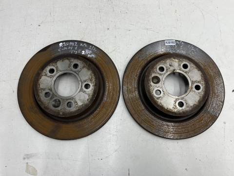 Tarcze hamulcowe Volvo C30 C70 S40 V40 V50 Ford C-max MK1 Focus MK2 03-12r. tylne 280mm. tarcza tył KOMPLET Tarcze hamulcowe Volvo C30 C70 S40 V40 V50 Ford C-max MK1 Focus MK2 03-12r. tylne 280mm. tarcza tył KOMPLET