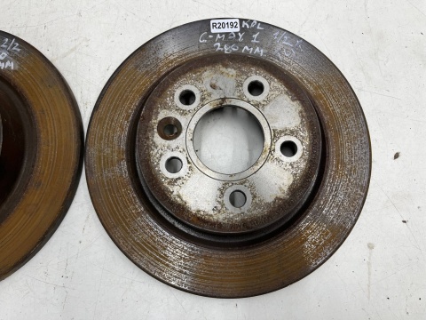 Tarcze hamulcowe Volvo C30 C70 S40 V40 V50 Ford C-max MK1 Focus MK2 03-12r. tylne 280mm. tarcza tył KOMPLET Tarcze hamulcowe Volvo C30 C70 S40 V40 V50 Ford C-max MK1 Focus MK2 03-12r. tylne 280mm. tarcza tył KOMPLET