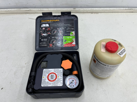 Kompresor Continental ContiMobilityKit pompka elektryczna do kół z płynem uszczelniającym Kompresor Continental ContiMobilityKit pompka elektryczna do kół z płynem uszczelniającym