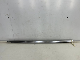 Listwa Porsche Panamera II 971 16-23r. lewa tylna listwa zgarniająca uszczelka zewnętrzna CHROM drzwi lewy tył 