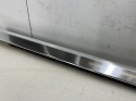 Listwa Porsche Panamera II 971 16-23r. lewa tylna listwa zgarniająca uszczelka zewnętrzna CHROM drzwi lewy tył 