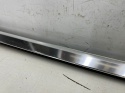 Listwa Porsche Panamera II 971 16-23r. lewa tylna listwa zgarniająca uszczelka zewnętrzna CHROM drzwi lewy tył 