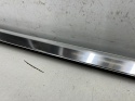 Listwa Porsche Panamera II 971 16-23r. lewa tylna listwa zgarniająca uszczelka zewnętrzna CHROM drzwi lewy tył 