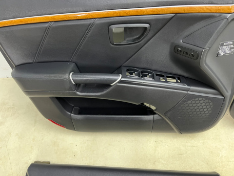 Tapicerka Hyundai Grandeur IV 05-11r. boczki drzwi KOMPLET prawy lewy tył przód boczek Tapicerka Hyundai Grandeur IV 05-11r. boczki drzwi KOMPLET prawy lewy tył przód boczek