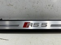 Nakładka progu Audi RS5 II 8w F5 17-24r. lewa listwa progowa wewnętrzna LED podświetlana 8w6947417b