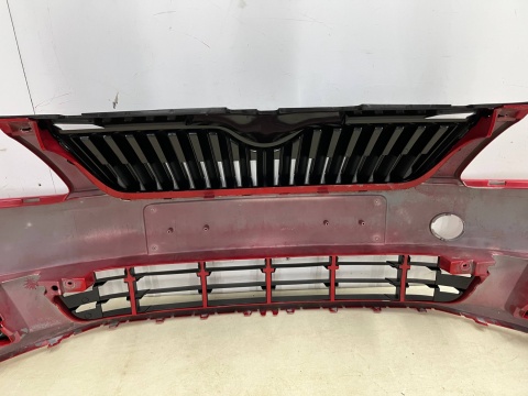 Zderzak przedni Skoda Fabia 2 II 10-14r. Lift przód 5J0807221D Zderzak przedni Skoda Fabia 2 II 10-14r. Lift przód 5J0807221D