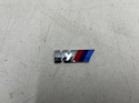Znaczek BMW M-Pakiet znaczek M emblemat 46x15 mm. ORYGNALNY na błotnik lub klapę 8058881