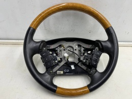 Kierownica Hyundai Grandeur IV 05-11r. multifunkcyjna drewniana skórzana skóra