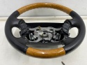 Kierownica Hyundai Grandeur IV 05-11r. multifunkcyjna drewniana skórzana skóra