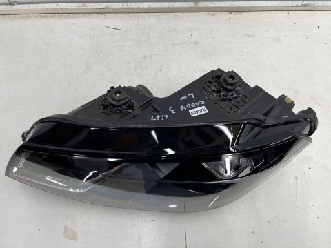 Lampa reflektor VW Caddy III 3 Lift 15-20r. LEWA przednia zwykła H4 w21/5w h21w lewy przód 2k1941015b Lampa reflektor VW Caddy III 3 Lift 15-20r. LEWA przednia zwykła H4 w21/5w h21w lewy przód 2k1941015b