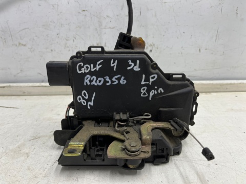 Zamek drzwi VW Passat B5 Golf IV 4 Bora Leon I Octavia I 97-06r. lewy przedni zamek drzwi 8 pin lewy przód Zamek drzwi VW Passat B5 Golf IV 4 Bora Leon I Octavia I 97-06r. lewy przedni zamek drzwi 8 pin lewy przód