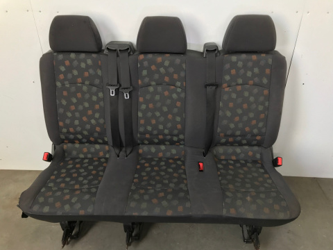 Fotele Mercedes Vito W639 Viano 03-14r. 8 osobowy kanapa trzeci 3 rząd komfort komplet ORYGINALNE Fotele Mercedes Vito W639 Viano 03-14r. 8 osobowy kanapa trzeci 3 rząd komfort komplet ORYGINALNE