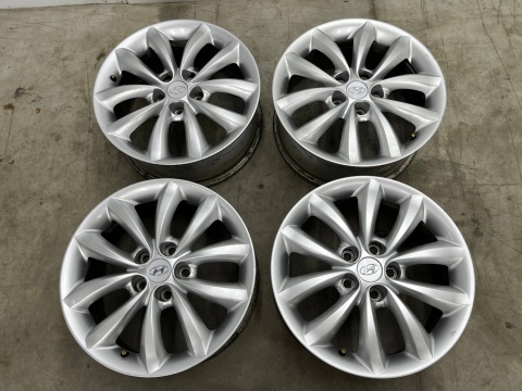 Felga Hyundai Grandeur IV 05-11r. 7jx17 ET38,5 5x114,3 felgi aluminiowe 17 cali oryginalne KOMPLET 52910-3l260 Felga Hyundai Grandeur IV 05-11r. 7jx17 ET38,5 5x114,3 felgi aluminiowe 17 cali oryginalne KOMPLET 52910-3l260