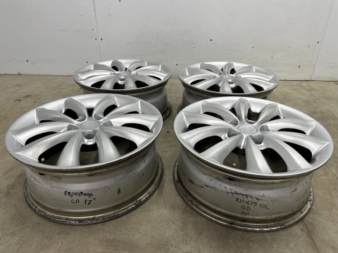 Felga Hyundai Grandeur IV 05-11r. 7jx17 ET38,5 5x114,3 felgi aluminiowe 17 cali oryginalne KOMPLET 52910-3l260 Felga Hyundai Grandeur IV 05-11r. 7jx17 ET38,5 5x114,3 felgi aluminiowe 17 cali oryginalne KOMPLET 52910-3l260