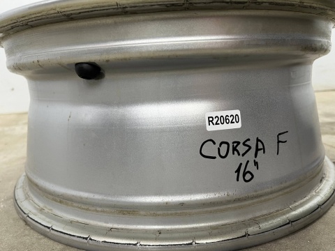 Felga Opel Corsa F 19r.- 6,5jx16 ET38 4x108 pojedyncza sztuka 16 cali 95493724 Felga Opel Corsa F 19r.- 6,5jx16 ET38 4x108 pojedyncza sztuka 16 cali 95493724