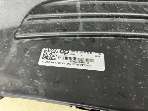 Zderzak tylny Audi Q6 e-tron 24r.- tył dokładka spoilet dyfuzor tylny 85H807521C Zderzak tylny Audi Q6 e-tron 24r.- tył dokładka spoilet dyfuzor tylny 85H807521C