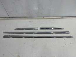 Listwa Toyota RAV4 IV 13-19r. KOMPLET chromowanych listew na drzwi oryginalne NOWE pz49u-x0491-zb
