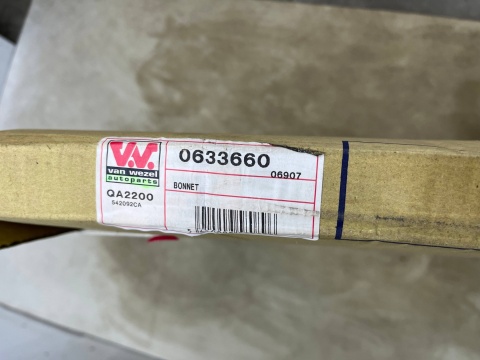 Maska BMW F20 F21 F22 F23 11-21r. pokrywa silnika zamiennik Van Wezel 0633660 Maska BMW F20 F21 F22 F23 11-21r. pokrywa silnika zamiennik Van Wezel 0633660