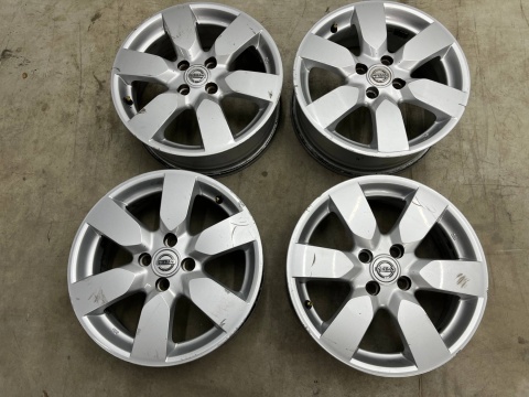 Felga Nissan Note I E11 06-12r. 6jx16 ET45 4x100 felgi aluminiowe 16 cali KOMPLET 9u03asa17 n236013 Felga Nissan Note I E11 06-12r. 6jx16 ET45 4x100 felgi aluminiowe 16 cali KOMPLET 9u03asa17 n236013