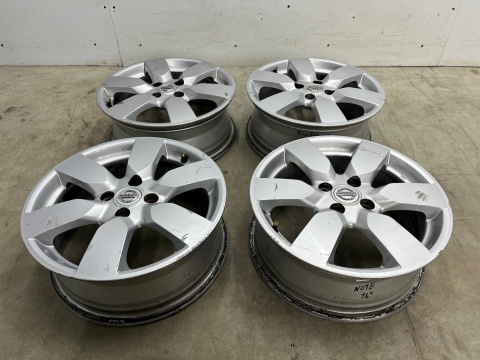 Felga Nissan Note I E11 06-12r. 6jx16 ET45 4x100 felgi aluminiowe 16 cali KOMPLET 9u03asa17 n236013 Felga Nissan Note I E11 06-12r. 6jx16 ET45 4x100 felgi aluminiowe 16 cali KOMPLET 9u03asa17 n236013