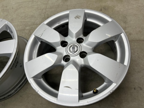 Felga Nissan Note I E11 06-12r. 6jx16 ET45 4x100 felgi aluminiowe 16 cali KOMPLET 9u03asa17 n236013 Felga Nissan Note I E11 06-12r. 6jx16 ET45 4x100 felgi aluminiowe 16 cali KOMPLET 9u03asa17 n236013