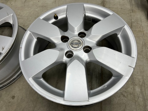 Felga Nissan Note I E11 06-12r. 6jx16 ET45 4x100 felgi aluminiowe 16 cali KOMPLET 9u03asa17 n236013 Felga Nissan Note I E11 06-12r. 6jx16 ET45 4x100 felgi aluminiowe 16 cali KOMPLET 9u03asa17 n236013