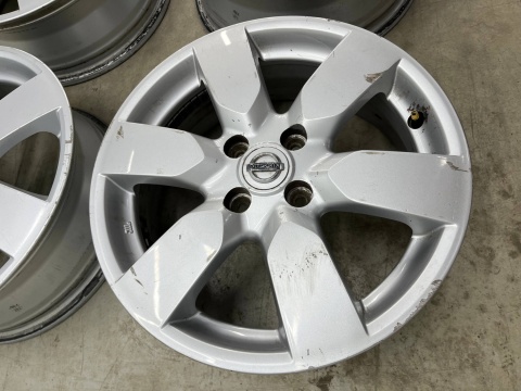 Felga Nissan Note I E11 06-12r. 6jx16 ET45 4x100 felgi aluminiowe 16 cali KOMPLET 9u03asa17 n236013 Felga Nissan Note I E11 06-12r. 6jx16 ET45 4x100 felgi aluminiowe 16 cali KOMPLET 9u03asa17 n236013