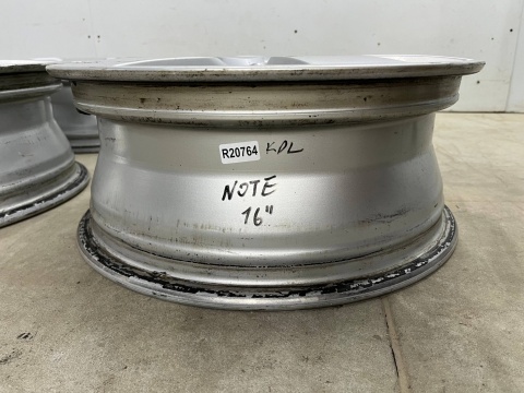 Felga Nissan Note I E11 06-12r. 6jx16 ET45 4x100 felgi aluminiowe 16 cali KOMPLET 9u03asa17 n236013 Felga Nissan Note I E11 06-12r. 6jx16 ET45 4x100 felgi aluminiowe 16 cali KOMPLET 9u03asa17 n236013