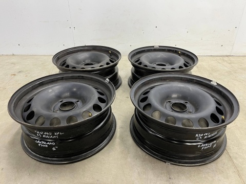 Felgi stalowe Citroen C3 Aircross C4 Cactus Peugeot 2008 Crossland 16 cali 6,5jx16 ET20 4x108 KOMPLET 2160728 3640286 Felgi stalowe Citroen C3 Aircross C4 Cactus Peugeot 2008 Crossland 16 cali 6,5jx16 ET20 4x108 KOMPLET 2160728 3640286