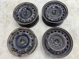 Felgi stalowe Mitsubishi Colt 6 VI Z30 04-12r. Smart Forfour 454 14 cali 5,5jx14 ET46 4x114,3 KOMPLET mr961365 a4544010201