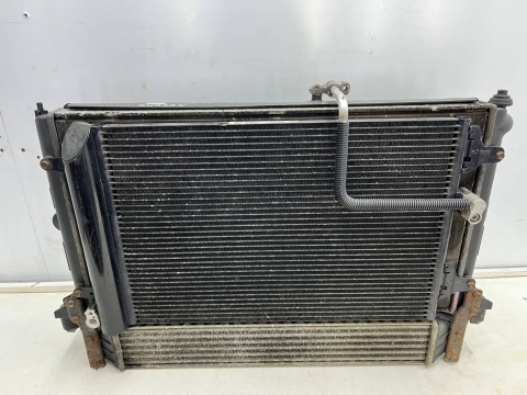 Komplet chłodnic VW Sharan I Galaxy MK1 Alhambra I 7m 95-10r. 1.9 TDi intercooler chłodnica wody klimatyzacji wiatrak Komplet chłodnic VW Sharan I Galaxy MK1 Alhambra I 7m 95-10r. 1.9 TDi intercooler chłodnica wody klimatyzacji wiatrak