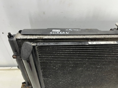 Komplet chłodnic VW Sharan I Galaxy MK1 Alhambra I 7m 95-10r. 1.9 TDi intercooler chłodnica wody klimatyzacji wiatrak Komplet chłodnic VW Sharan I Galaxy MK1 Alhambra I 7m 95-10r. 1.9 TDi intercooler chłodnica wody klimatyzacji wiatrak