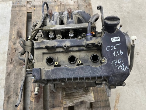 Silnik Mitsubishi Colt VI 6 Z30 Smart Forfour I w454 04-12r. 1.1b benzyna kod 3A91 134910 głowica słupek PRZEBIEG 170 tyś km. Silnik Mitsubishi Colt VI 6 Z30 Smart Forfour I w454 04-12r. 1.1b benzyna kod 3A91 134910 głowica słupek PRZEBIEG 170 tyś km.