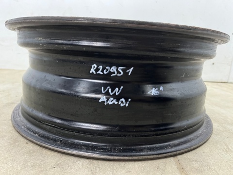 Felgi stalowe VW Golf Caddy Touran Audi a3 Octavia Leon 16 cali 6jx16 ET48 5x112 5q0601027q Felgi stalowe VW Golf Caddy Touran Audi a3 Octavia Leon 16 cali 6jx16 ET48 5x112 5q0601027q