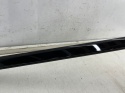 Listwa Porsche Panamera II 971 16-23r. lewa przednia zgarniająca uszczelka zewnętrzna drzwi czarny połysk HIGH-GLOSS BLACK