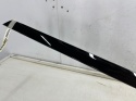 Listwa Porsche Panamera II 971 16-23r. lewa przednia zgarniająca uszczelka zewnętrzna drzwi czarny połysk HIGH-GLOSS BLACK