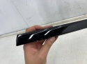 Listwa Porsche Panamera II 971 16-23r. lewa tylna listwa zgarniająca uszczelka zewnętrzna drzwi czarny połysk HIGH-GLOSS BLACK