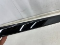 Listwa Porsche Panamera II 971 16-23r. lewa tylna listwa zgarniająca uszczelka zewnętrzna drzwi czarny połysk HIGH-GLOSS BLACK