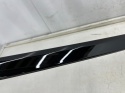 Listwa Porsche Panamera II 971 16-23r. lewa tylna listwa zgarniająca uszczelka zewnętrzna drzwi czarny połysk HIGH-GLOSS BLACK