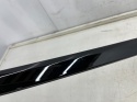 Listwa Porsche Panamera II 971 16-23r. lewa tylna listwa zgarniająca uszczelka zewnętrzna drzwi czarny połysk HIGH-GLOSS BLACK