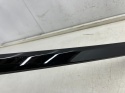 Listwa Porsche Panamera II 971 16-23r. lewa tylna listwa zgarniająca uszczelka zewnętrzna drzwi czarny połysk HIGH-GLOSS BLACK