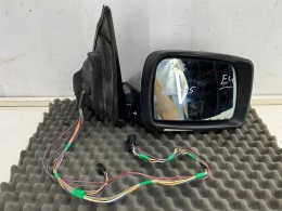 Lusterko BMW X5 E53 99-06r. PRAWE elektryczne zewnętrzne EUROPA składane z pamięcią 4pin+12pin 16 pin Titansilber-Metalic 354/7
