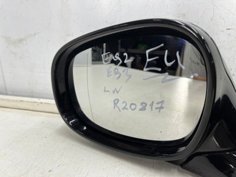 Lusterko BMW E92 E93 LIFT LCI 10-12r. LEWE zewnętrzne 3 pin szkło obudowa EUROPA ShadowLine czarny połysk M-pakiet Lusterko BMW E92 E93 LIFT LCI 10-12r. LEWE zewnętrzne 3 pin szkło obudowa EUROPA ShadowLine czarny połysk M-pakiet