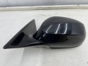 Lusterko BMW E92 E93 LIFT LCI 10-12r. LEWE zewnętrzne 3 pin szkło obudowa EUROPA ShadowLine czarny połysk M-pakiet