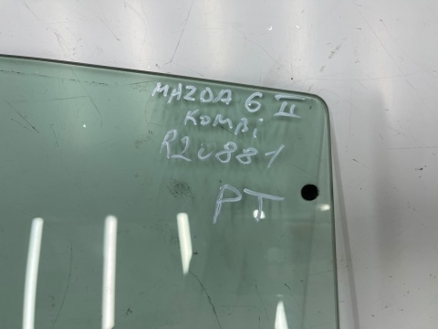 Szyba boczna Mazda 6 II GH kombi 07-12r. PRAWA tylna z drzwi oryginalna prawy tył Szyba boczna Mazda 6 II GH kombi 07-12r. PRAWA tylna z drzwi oryginalna prawy tył
