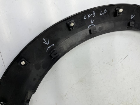 Listwa Mazda CX-3 CX3 14-21r. lewy przedni rant nadkola błotnika nakładka lewy przód d10e-51w31 Listwa Mazda CX-3 CX3 14-21r. lewy przedni rant nadkola błotnika nakładka lewy przód d10e-51w31