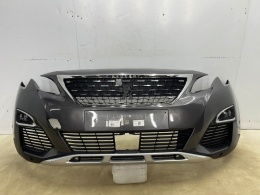 Zderzak przedni Peugeot 3008 2 II 5008 2 II 16-20r. full led gris platinium 6XPDC 9815499077 przedlift