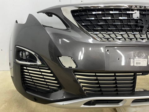 Zderzak przedni Peugeot 3008 2 II 5008 2 II 16-20r. full led gris platinium 6XPDC 9815499077 przedlift Zderzak przedni Peugeot 3008 2 II 5008 2 II 16-20r. full led gris platinium 6XPDC 9815499077 przedlift