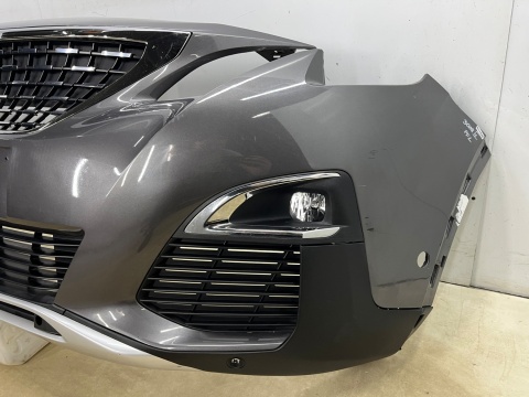 Zderzak przedni Peugeot 3008 2 II 5008 2 II 16-20r. full led gris platinium 6XPDC 9815499077 przedlift Zderzak przedni Peugeot 3008 2 II 5008 2 II 16-20r. full led gris platinium 6XPDC 9815499077 przedlift