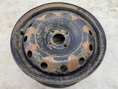 Felgi stalowe Renault Clio Megane Scenic Thalia r15 cali 6jx15 ET43 4x100 jedna felga stalowa Felgi stalowe Renault Clio Megane Scenic Thalia r15 cali 6jx15 ET43 4x100 jedna felga stalowa